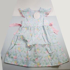 Classic Whimsy Peony Floral Avery Bubble Dress Girls Size 8Y NWT Summer Spring